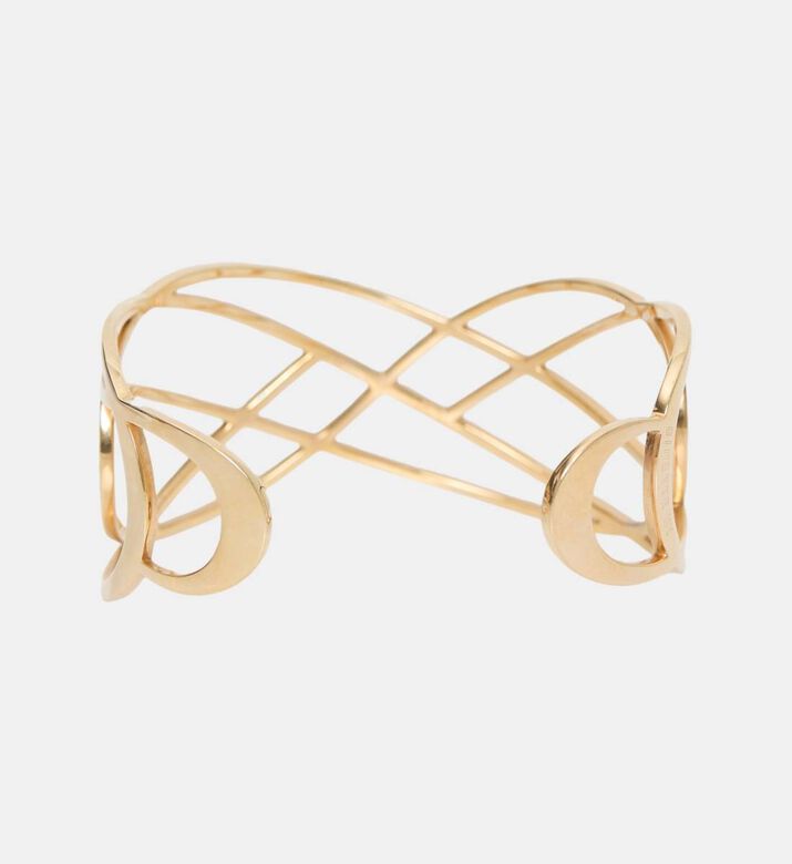 Volute Diamond Cuff Necklace - 18k
