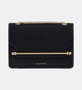 حقيبة كتف جلدية من الشرق والغرب