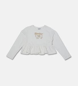 Moschino BKT Golden Bow-embroidery Sweatshirt, Packshot View