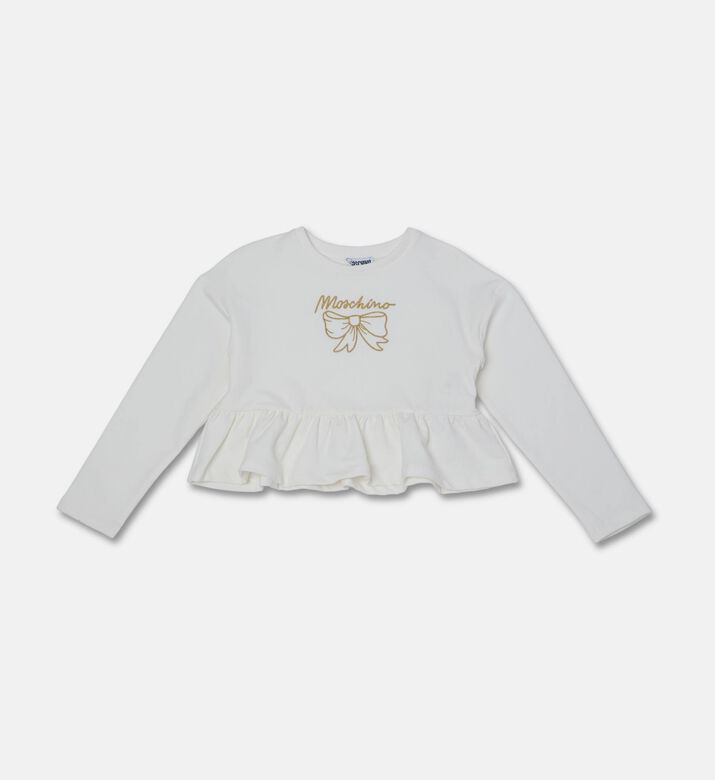 Moschino BKT Golden Bow-embroidery Sweatshirt, Packshot View