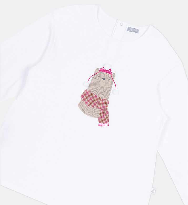 Cotton Bear Long Sleeve T-shirt Cotton Bear Long Sleeve T-shirt