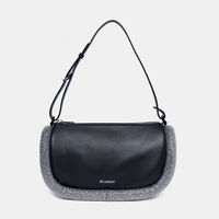 Bumper-15 Leather Crystal Shoulder Bag