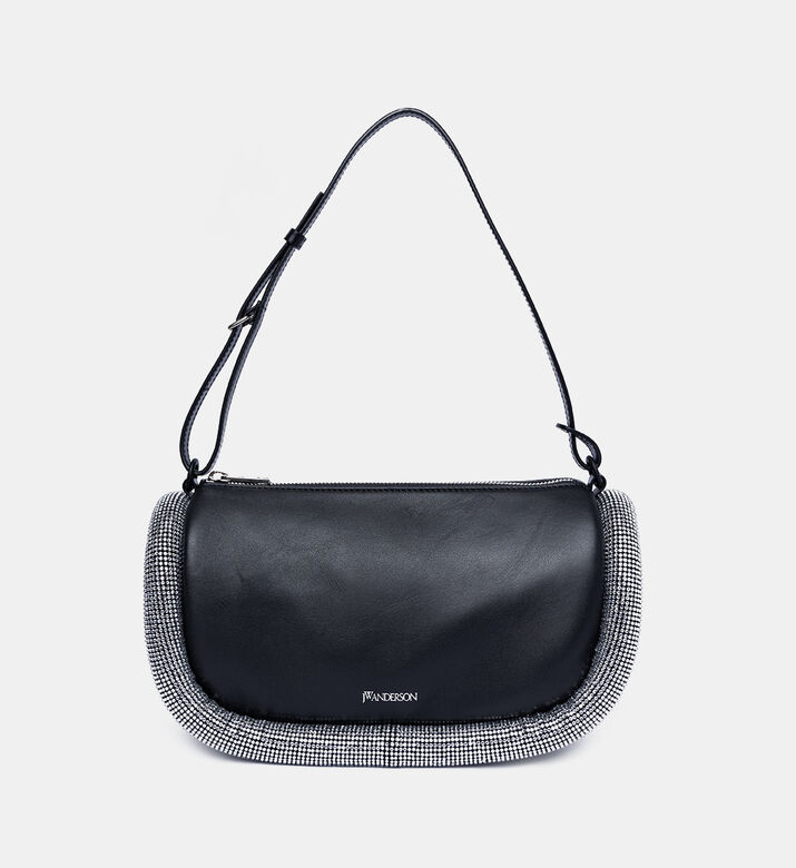 Bumper-15 Leather Crystal Shoulder Bag
