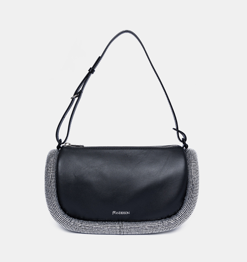Bumper-15 Leather Crystal Shoulder Bag