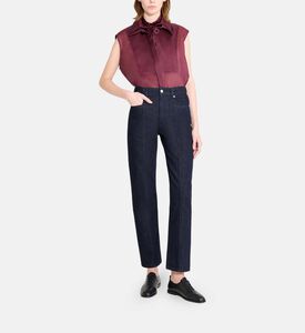 Slim-fit Ankle-length Denim Pants