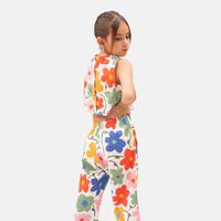 Maxi Flowers Rela Top Pants Set