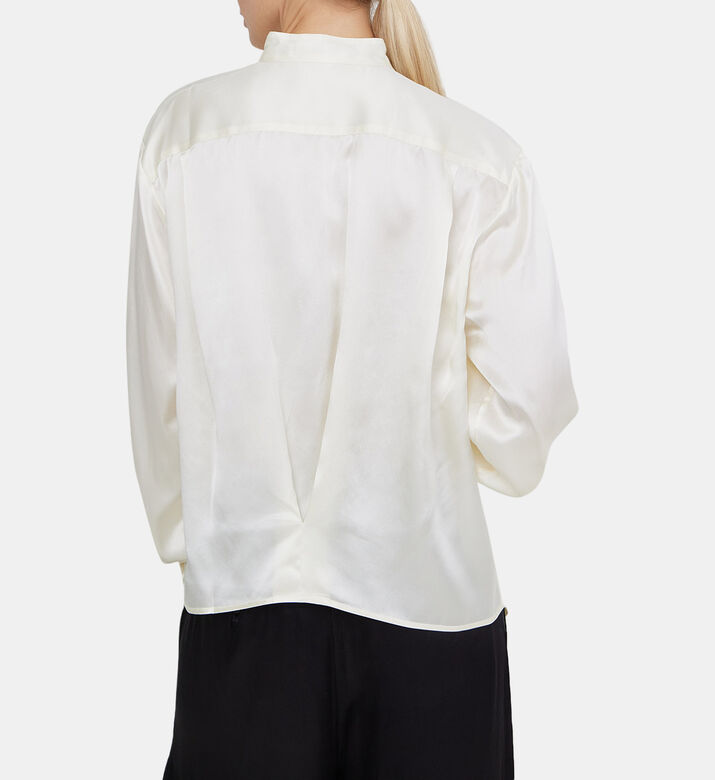 Silveness Tunisian Collar Shirt Silveness Tunisian Collar Shirt