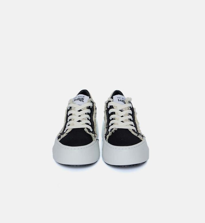 Leather Platform Sneakers