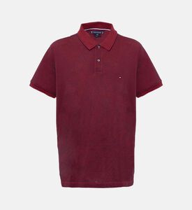 قميص بولو كلاسيكي بأكمام قصيرة