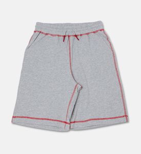 Stella McCartney Contrast-stitch Jersey Shorts, Packshot View