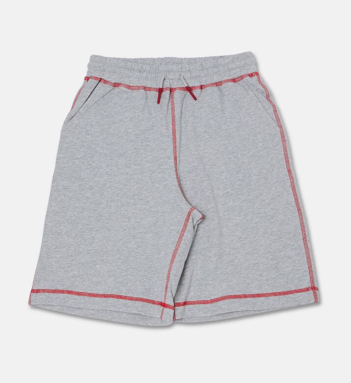Stella McCartney Contrast-stitch Jersey Shorts, Packshot View