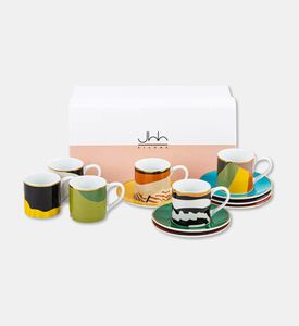 Silsal Gift Box Of 6 Espresso Cups, Packshot View