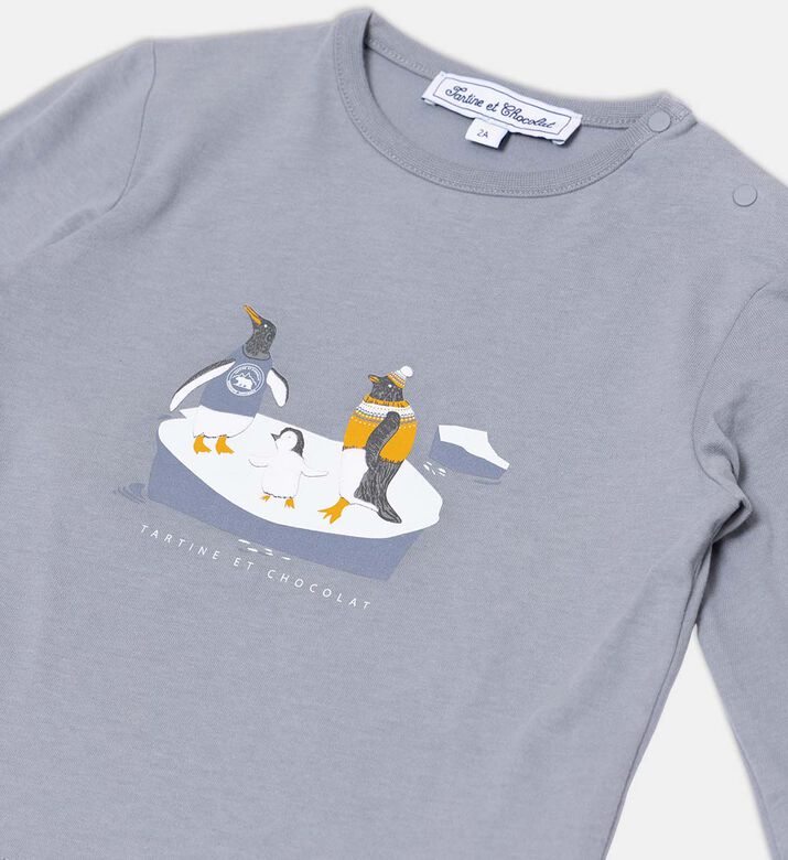 Cotton Paint-print Top