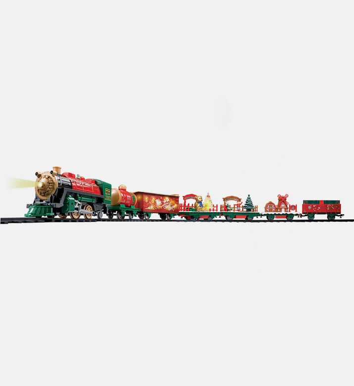 Mad Toys Santa Express Light-up Train Set, Packshot View