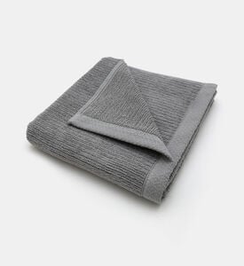 Home Deco and More Moose Cotton Terry Towel, Grey, 100x150-cm, Packshot View