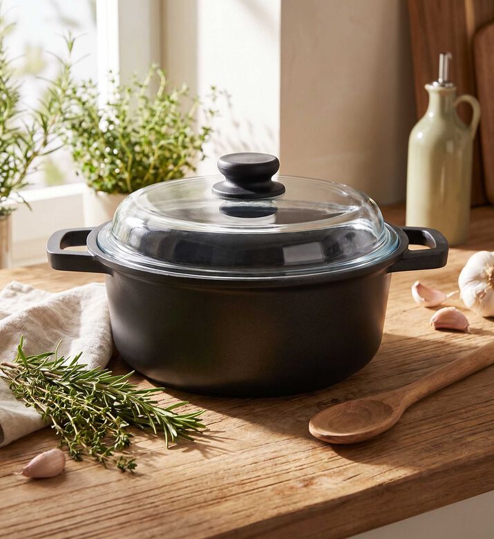 Risoli Granito No Lid Stock Pot- 28 Cm, Packshot View