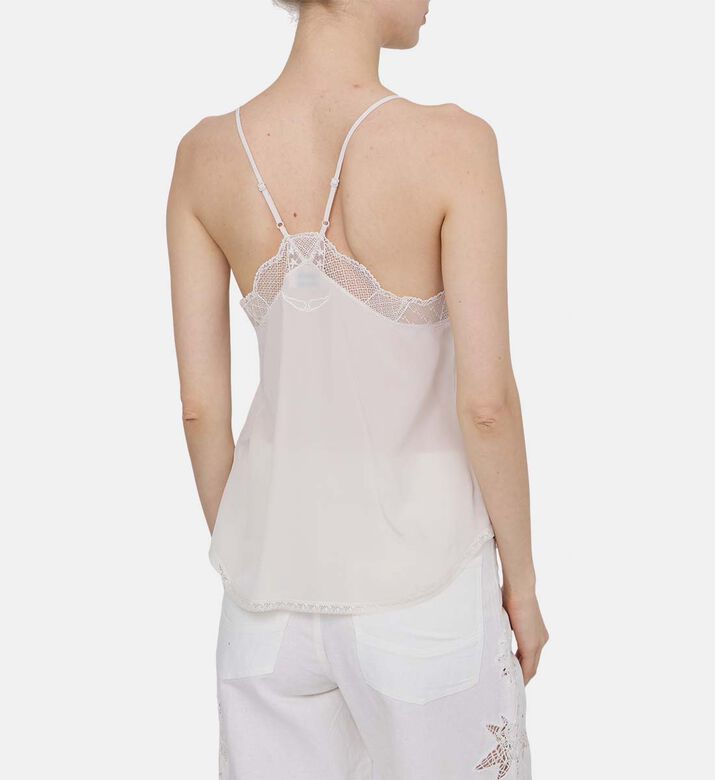 Christy Lace-accents Sleeveless Dress