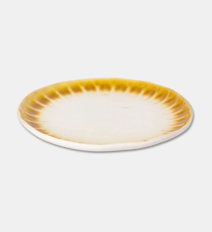 Home Deco and More Stoneware Organic-shape Dinner Plate, Packshot View