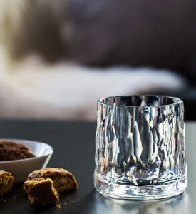 طقم أكواب مياه بلاستيكية سوبرغلاس قطعتين