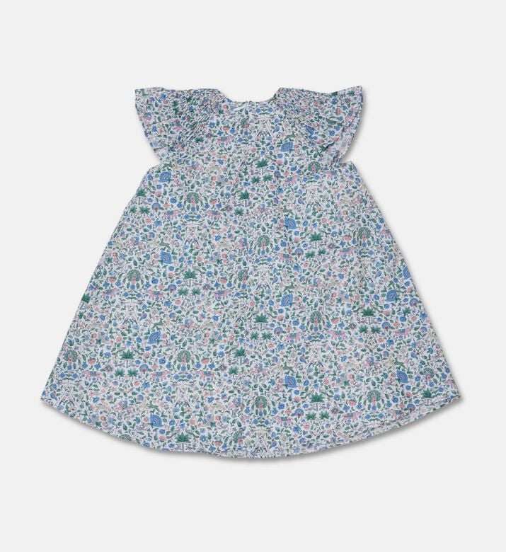 Tartine et Chocolat Floral-print Flutter Sleeves Dress, Packshot View