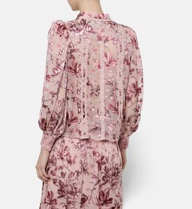 Alice and Olivia Blou Arlette, Model View