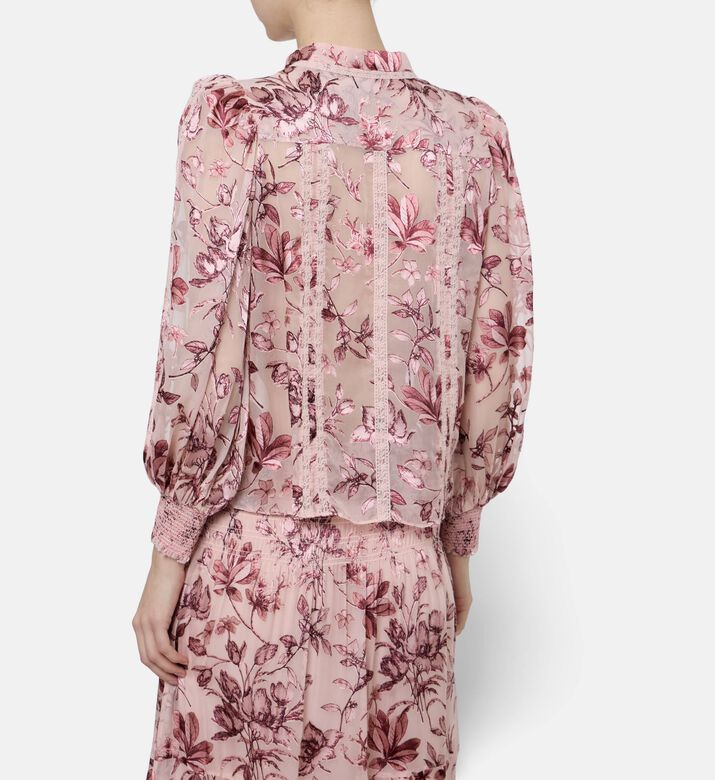 Alice and Olivia Blou Arlette, Model View