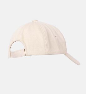 قبعة كلاسيكية بشعار مطرز قطن