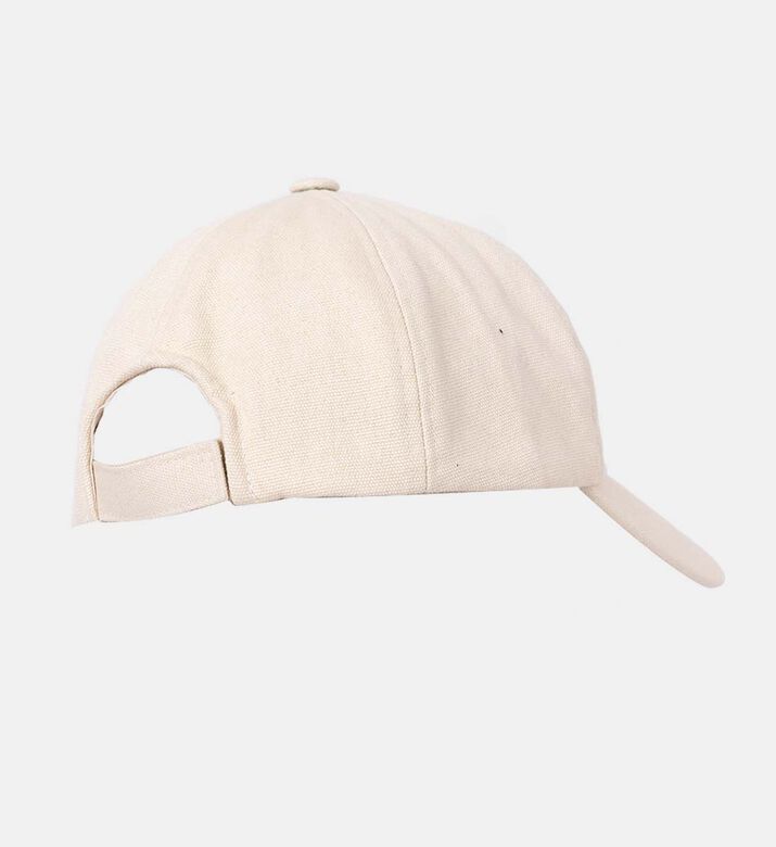 قبعة كلاسيكية بشعار مطرز قطن