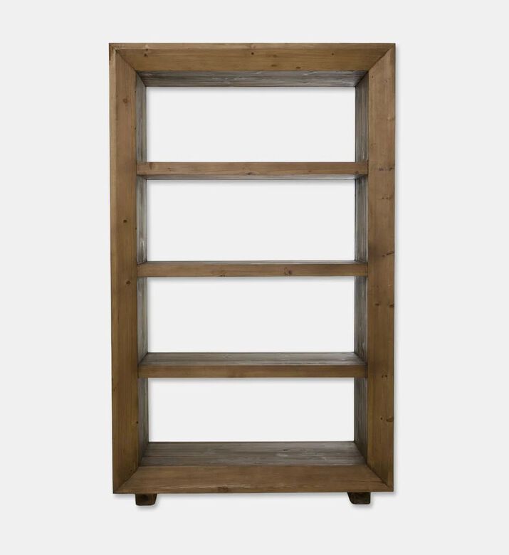 Home Deco and More Frame Pine Wood Shelf, Packshot View