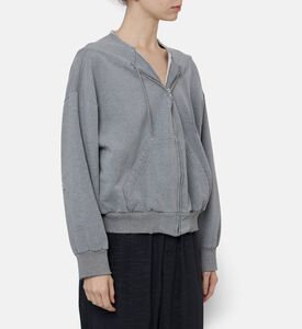 MM6 Zip Fastening Long-sleeve Jacket, Model View