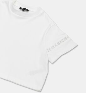 DKNY Logo-embroidery Regular-fit T-shirt, Packshot View