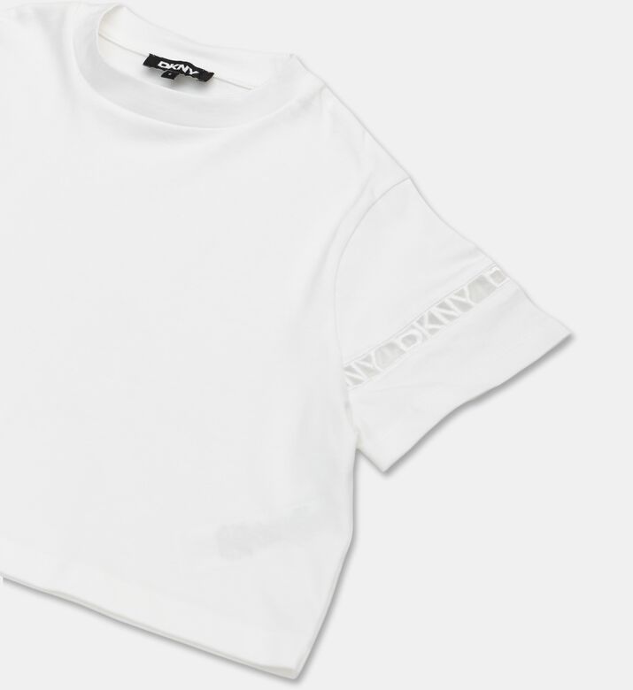 DKNY Logo-embroidery Regular-fit T-shirt, Packshot View