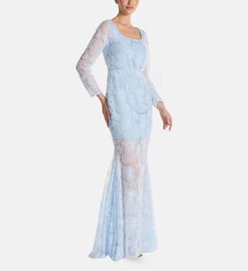 Savanna Dress, Blue, M, Model View