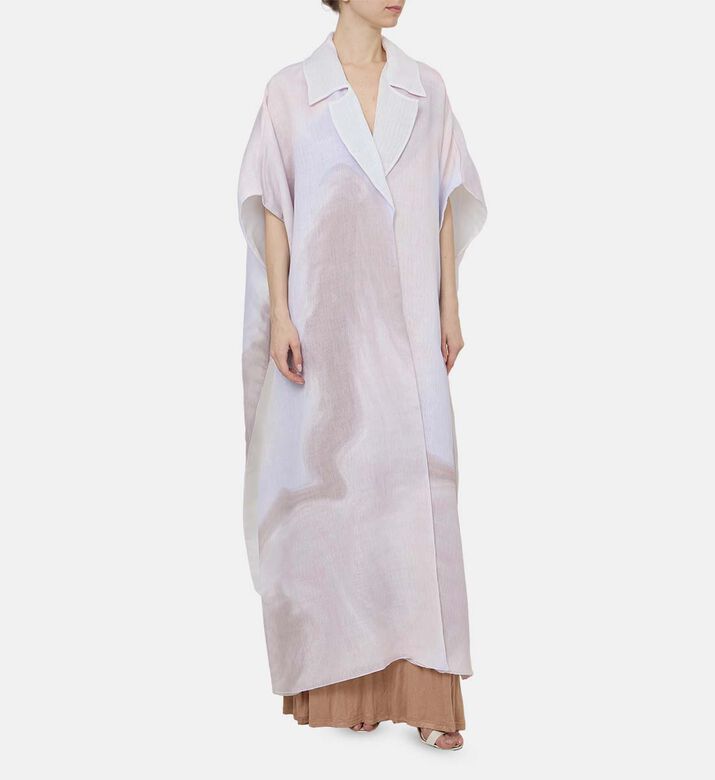 Reversible Short-sleeve Flared Abaya