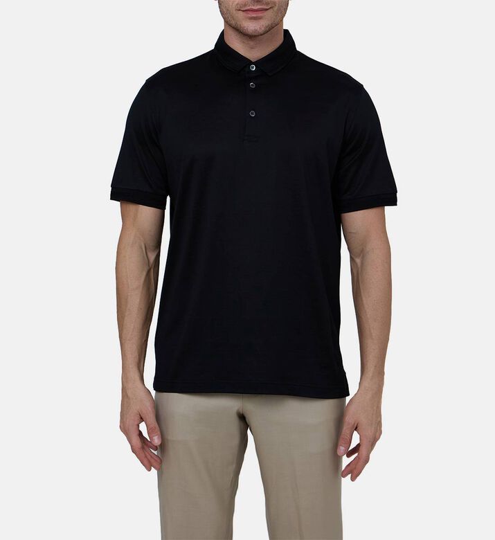 بولو بأكمام قصيرة معالج بميرسرة