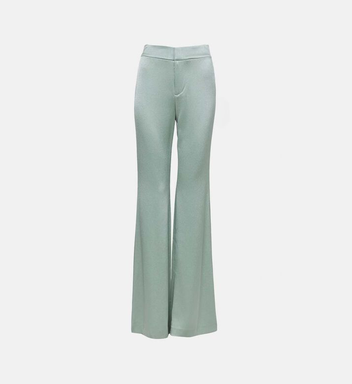 High-waisted Flared Trousers
