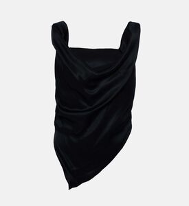 Nanushka Petra Sleeveless Satin Top, Packshot View