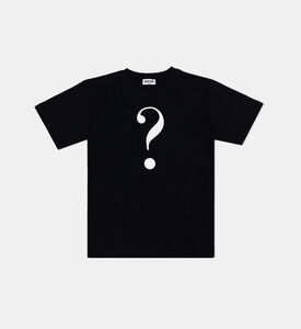 Cotton Question Mark-print T-shirt
