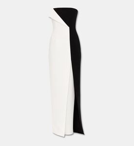Ronny Kobo Two-tone Design Sleeveless Dress, Packshot View