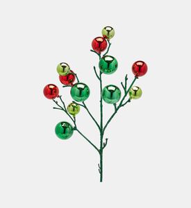 Edg Christmas Metallic 12-baubles Branch, Packshot View