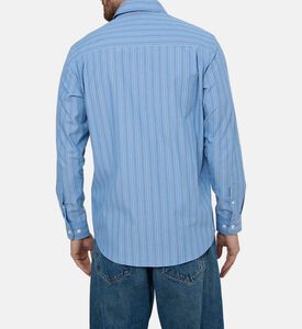 قميص سادامون جاي بأكمام طويلة مخطط