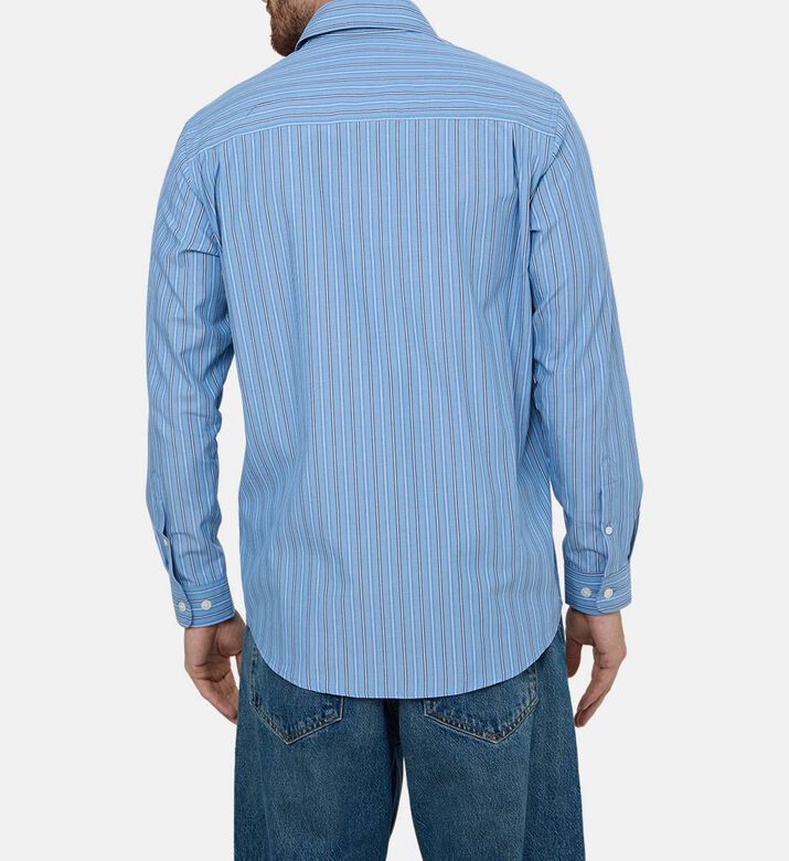 قميص سادامون جاي بأكمام طويلة مخطط