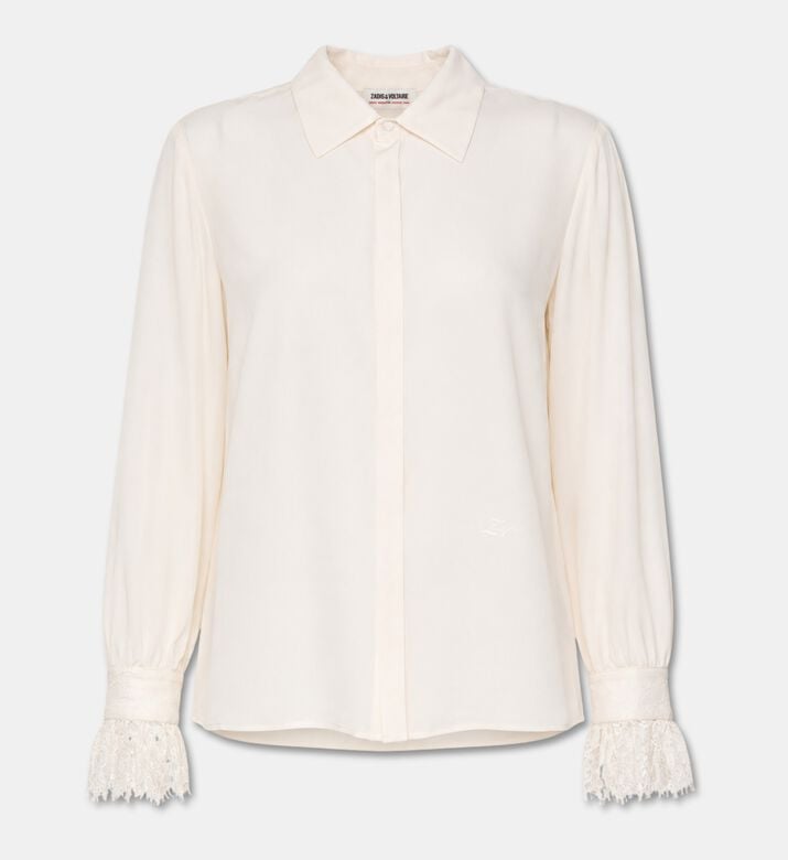 Zadig et Voltaire Shirt Thely, Ecru, L, Packshot View