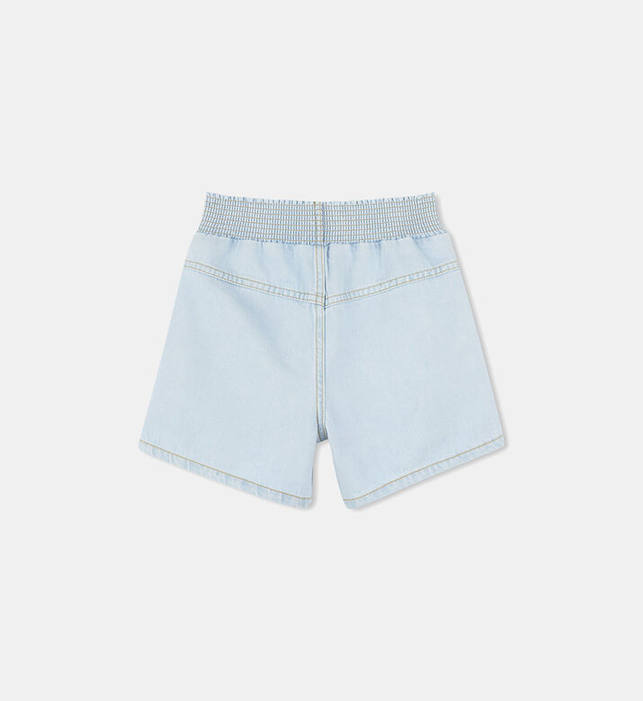 High-waist Denim Shorts
