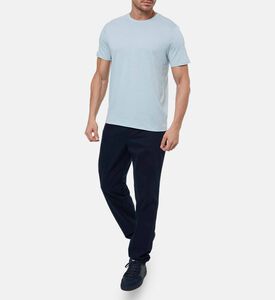 Vince Crewneck Long-sleeve Sweater, Light-blue, Xxl, Model View