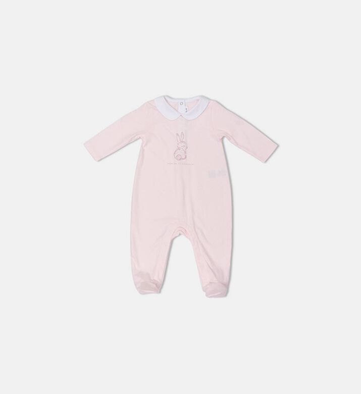 Tartine et Chocolat Hedgehog-print Pajamas, Pink, 9m, Packshot View