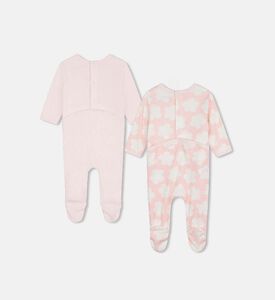 طقم بيجاما قطن خام قطعتين