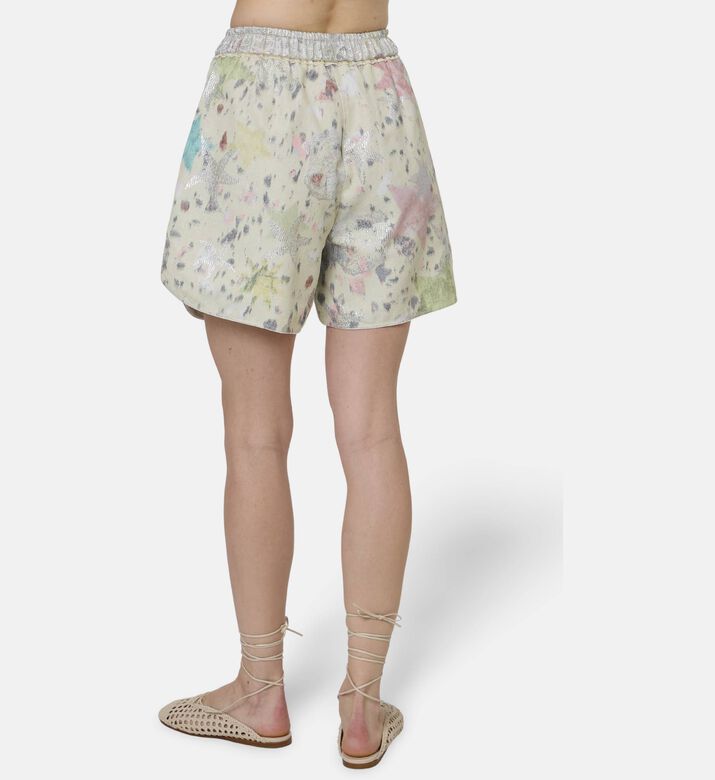 Forte-Forte Chine Jacquard Shorts, Model View