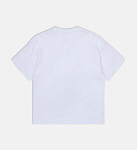 تيشيرت قصير الأكمام بطبعة غرافيكية