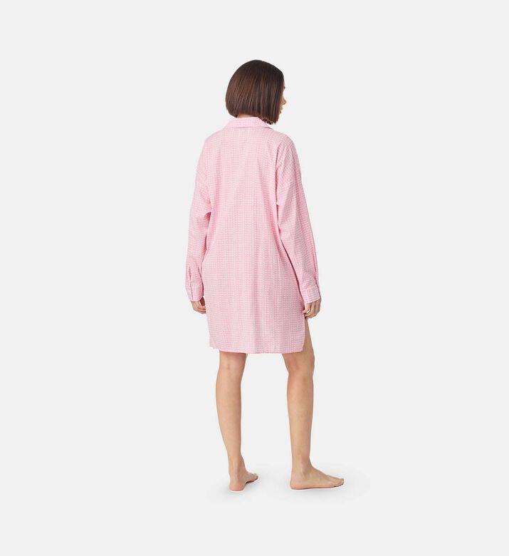 Chest Pocket Button-down Sleepshirt